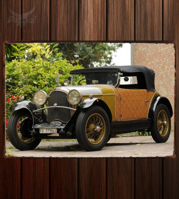 Металлическая табличка Avions Voisin C11 Cabriolet Металлическая табличка Avions Voisin C11 Cabriolet